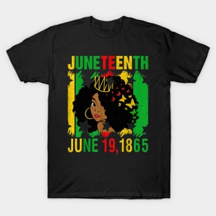 Juneteenth June 19 1865 Juneteenth Freedom Day Black History T-Shirt